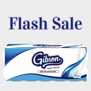 3 Ply Gibson  Soft Touch Toilet Tissue 12 Rolls-Pack
