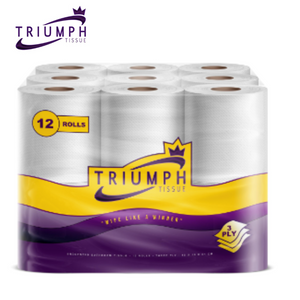 3 Ply Luxury Toilet Triumph Tissue Subscription 24-Pack Every Month